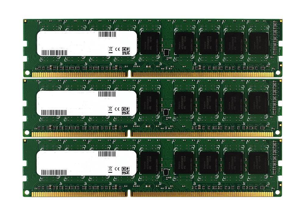 3D-13D315R2205-6G 6GB Kit (3 X 2GB) DDR3 PC3-10600 CL=9 Registered ECC w/Parity DDR3-1333MHz Dual Rank 1.5V 256Meg x 72 for Dell Precision Workstation T7500 n/a