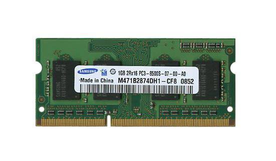 3D-13D368N648480-1G 1GB Module DDR3 SoDimm 204-Pin PC3-8500 CL=7 non-ECC Unbuffered DDR3-1066 128Meg x 64 for Fujitsu-Siemens ESPRIMO Q Series Q900 FPCEM413AP