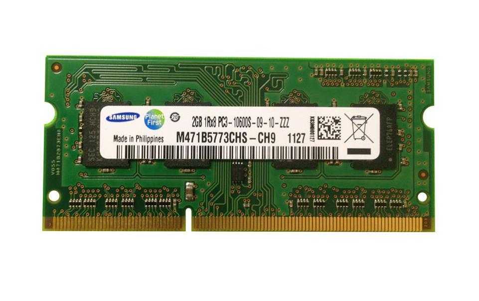 3D-13D371N641738-2G 2GB Module DDR3 SoDimm 204-Pin PC3-10600 CL=9 non-ECC Unbuffered DDR3-1333 Single Rank, x8 256Meg x 64 for Dell Vostro 3300 (468-5918) n/a
