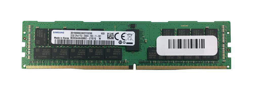 3D-1559R22026-32G 32GB Module DDR4 PC4-21300 CL=19 Registered ECC DDR4-2666 Dual Rank, x4 1.2V 4096Meg x 72 for Dell Precision Workstation T7820 XL n/a