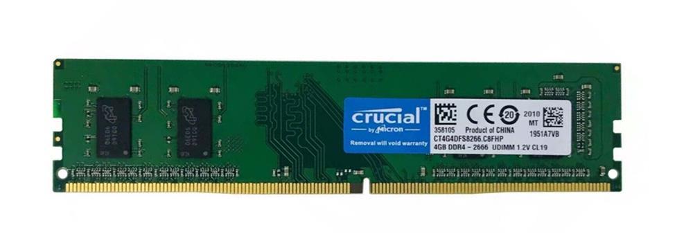 3D-1587N649278-4G 4GB Module DDR4 PC4-21300 CL=19 non-ECC Unbuffered DDR4-2666 Single Rank, x16 1.2V 512Meg x 64 for ASRock A520M-ITX/ac Motherboard n/a