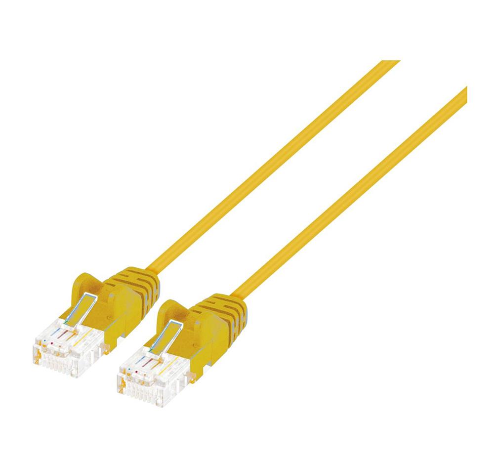 3DCBL15FTCAT6UTP-YL 3D 15ft CAT6 Patch Cord Ethernet Cable (Yellow)