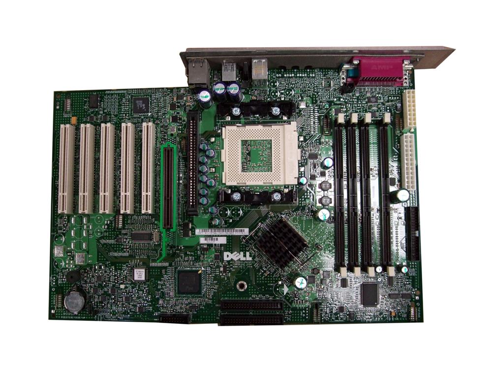 3F546 Dell System Board (Motherboard) for Dimension 8100, OptiPlex GX400 (Refurbished)