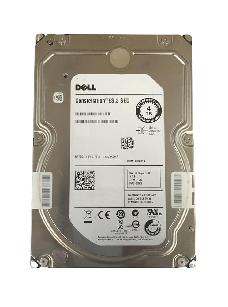 400-26761 Dell 4TB 7200RPM SAS 6Gbps Nearline Hot Swap 3.5-inch Internal Hard Drive