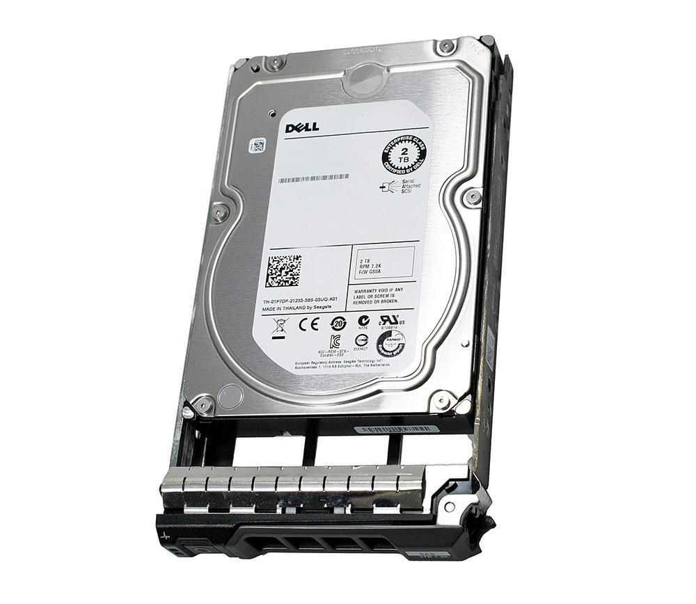 400-26984 Dell 2TB 7200RPM SATA 3Gbps 3.5-inch Internal Hard Drive with Tray