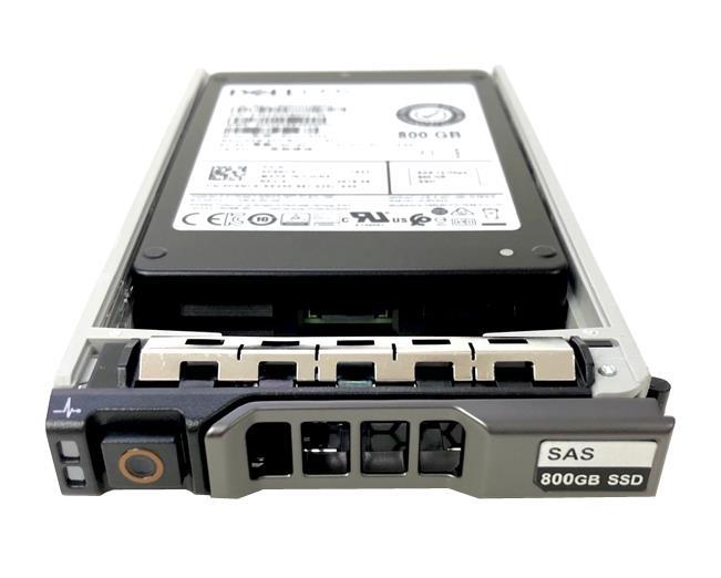 400-AGHK Dell 800GB MLC SAS 12Gbps Hot Swap Write Intensive 2.5-inch Internal Solid State Drive (SSD)