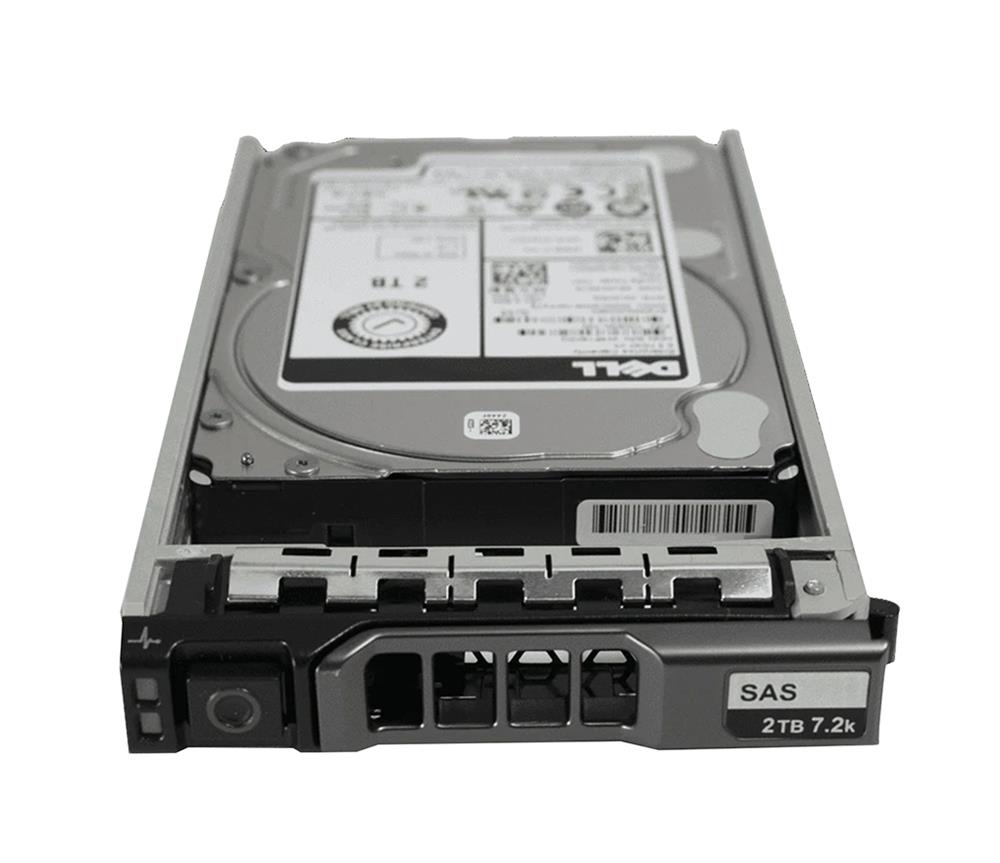 400-AHLY Dell 2TB 7200RPM SAS 12Gbps Hot Swap 128MB Cache (512e) 2.5-inch Internal Hard Drive with Tray
