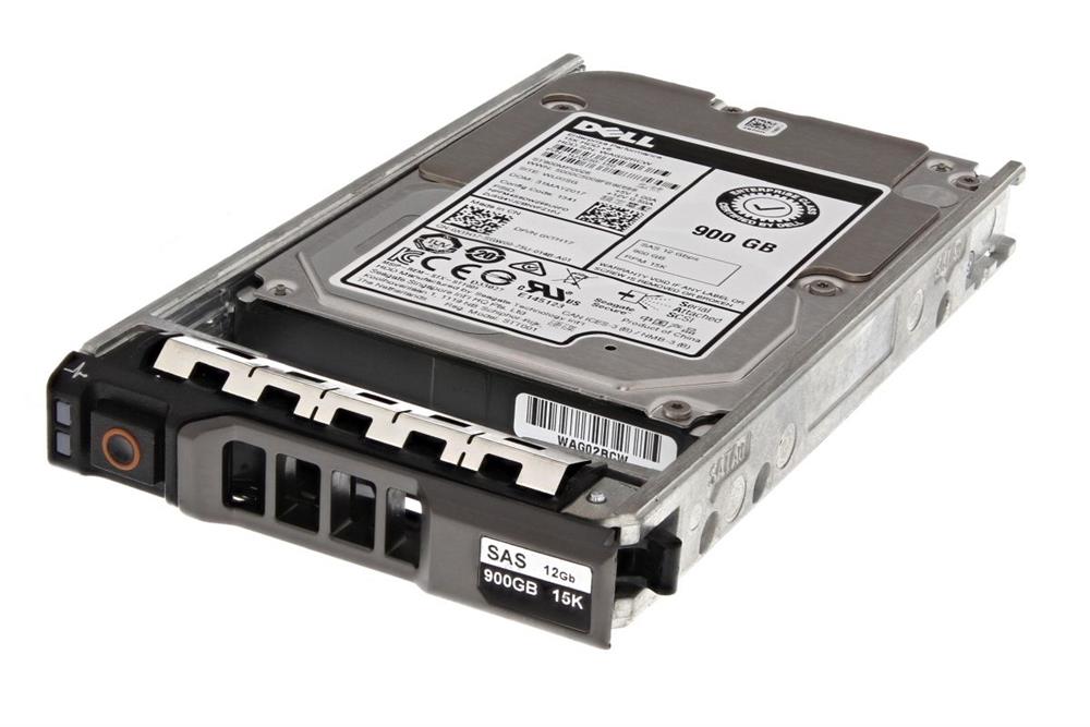 400-APXX Dell 900GB 15000RPM SAS 12Gbps Hot Swap 256MB Cache (512e) 2.5-inch Internal Hard Drive with Tray for PowerEdge and Powervault Server