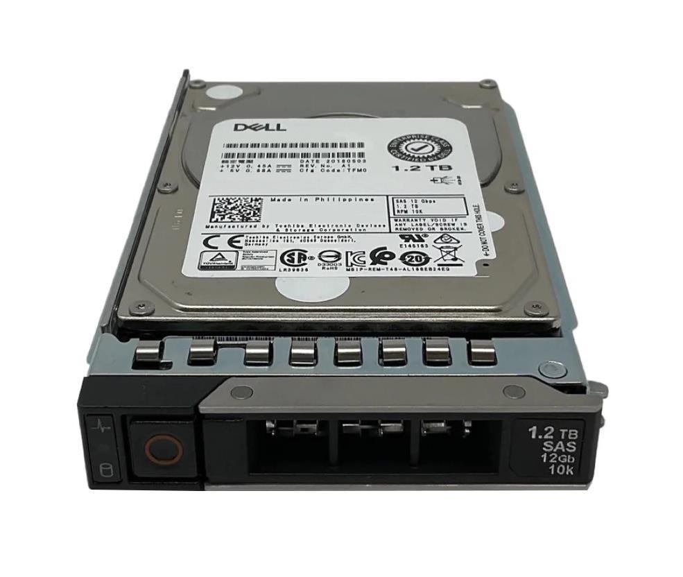 400-ATJO Dell 1.2TB 10000RPM SAS 12Gbps Hot Swap (SED FIPS) 2.5-inch Internal Hard Drive