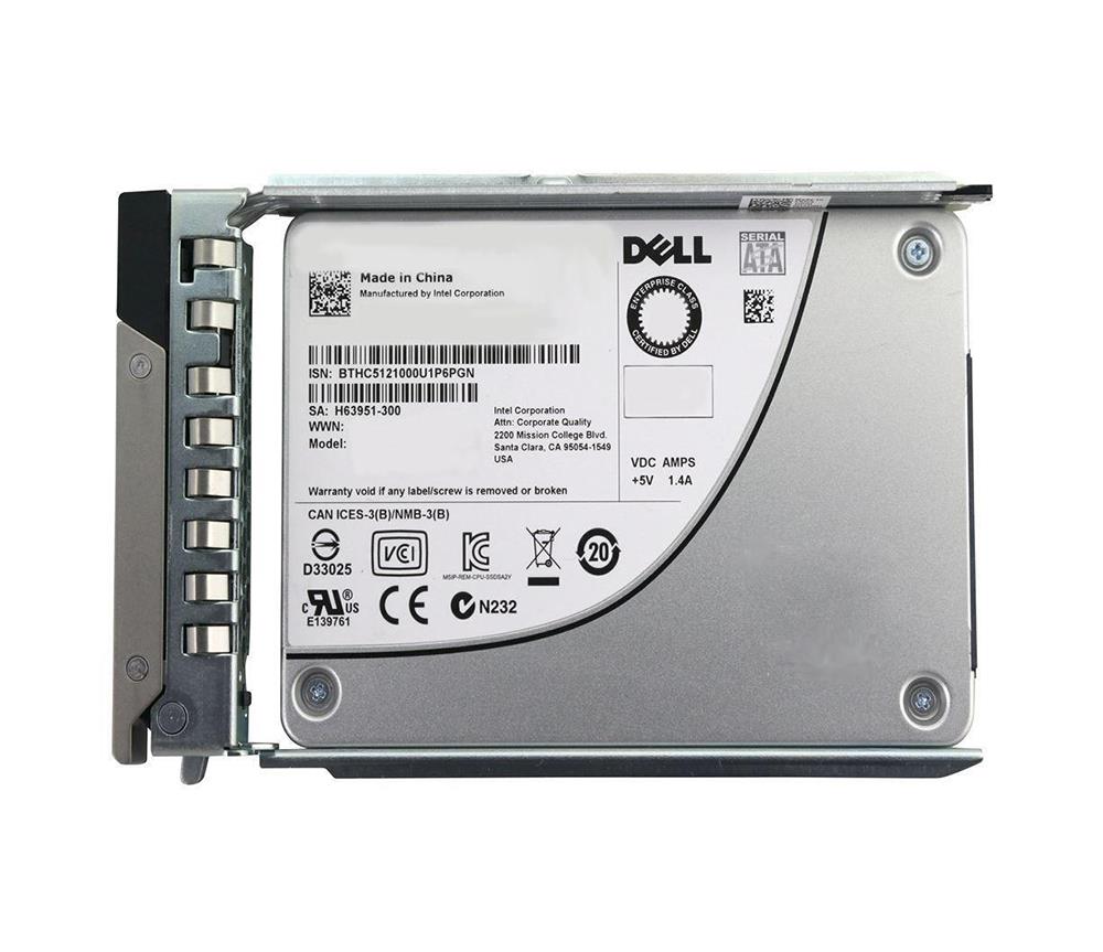 400-BCGG Dell 1.92TB TLC SAS 12Gbps Mixed Use (SED 512e-FIPS-140 ) 2.5-inch Internal Solid State Drive (SSD)