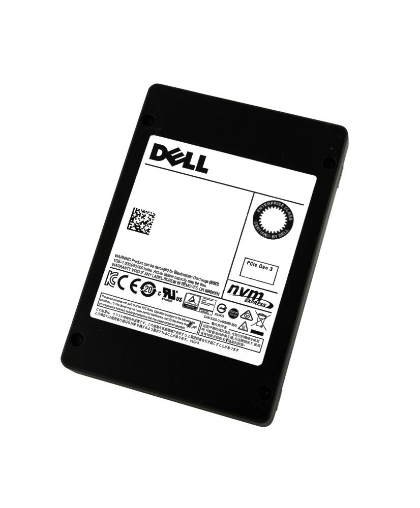 400-BEEL Dell 1.6TB PCI Express NVMe Mixed Use U.2 2.5-inch Internal Solid State Drive (SSD)