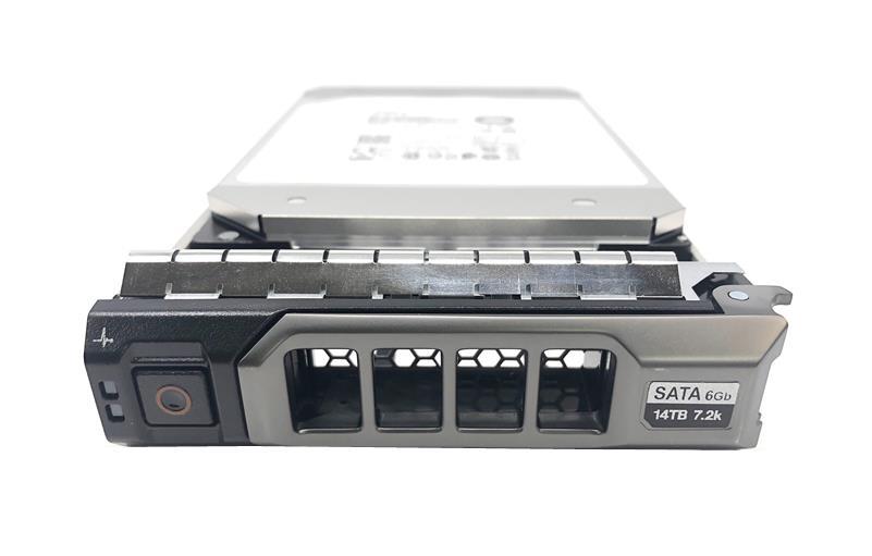 400-BEHY Dell 14TB 7200RPM SATA 6Gbps (512e) 256MB Cache Hot Swap 3.5-inch Internal Hard Drive