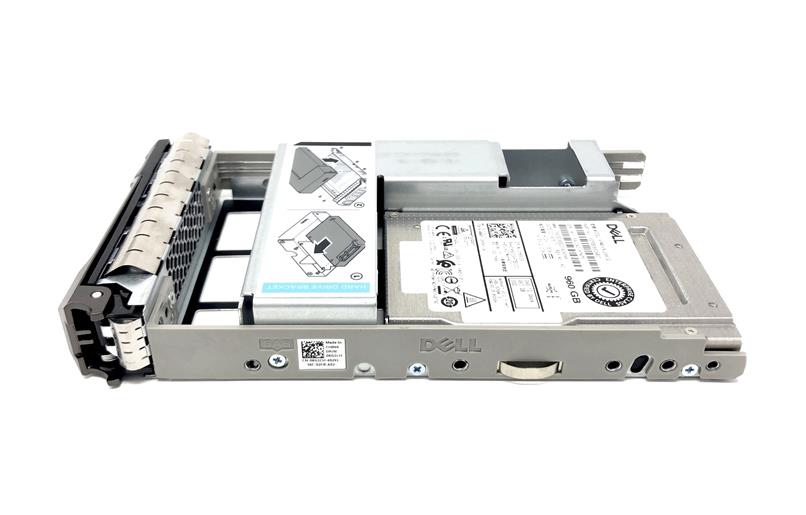 400-BENT Dell 960GB SAS 12Gbps 512e Mixed Use 2.5-inch Internal Solid State Drive (SSD) with 3.5-inch Hybrid Carrier