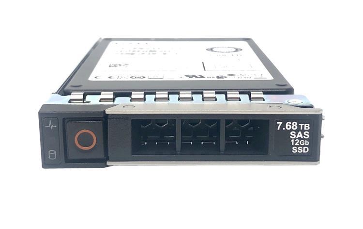 400-BGGQ Dell 7.68TB SAS 12Gbps (SED) 2.5-inch Internal Solid State Drive (SSD) for P1 25 x 2.5 Enclosure