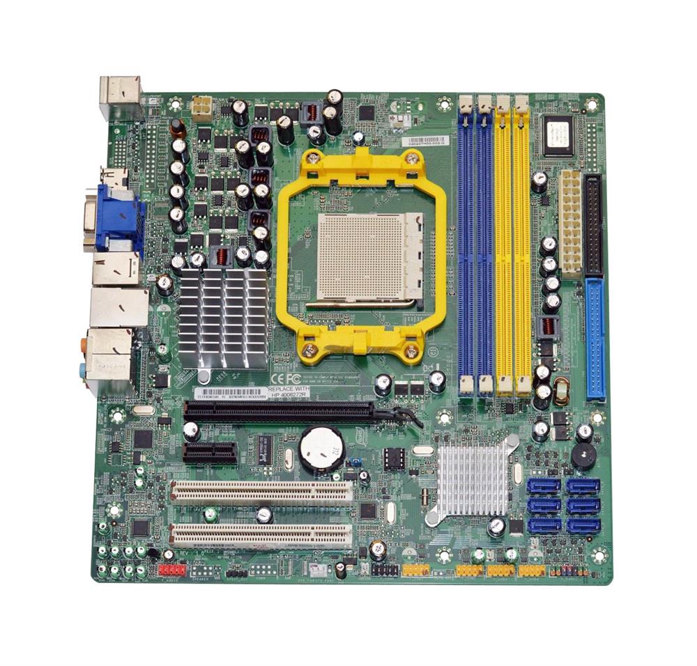 4006272R Gateway Socket AM2+ AMD RS780 + SB700 Chipset AMD Phenom/ AMD Athlon 64 X2/ Athlon 64/ AMD Sempron Processors Support DDR2 4x DIMM 6x SATA2 3.0Gb/s Micro-ATX Motherboard (Refurbished)