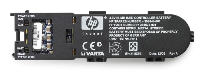 405148-B21 HP 512MB Battery Backed Write Cache (BBWC) Upgrade for HP Smart Array P400
