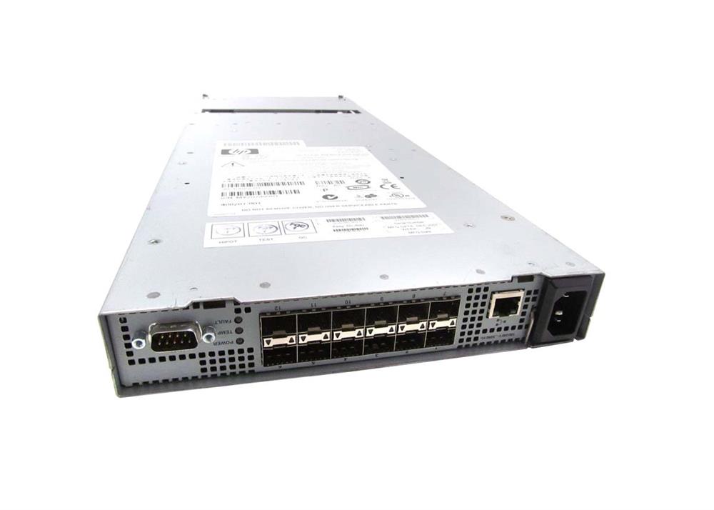 408514-001 HP XL852 12-Ports Fibre Channel Back End Dual Loop Switch Module (Refurbished)