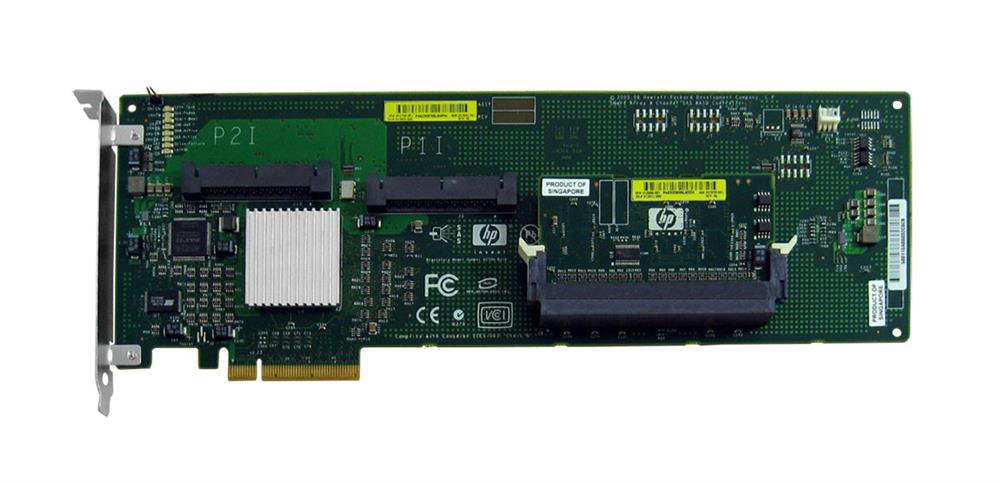 409180-B21 HP Smart Array E200 64MB Cache 8-Port SAS 3Gbps / SATA 1.5Gbps PCI-Express x4 0/10 RAID Controller Card