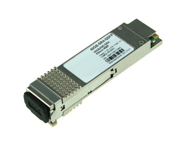 40GB-SR4-QSFP-G Enterasys Networks 40Gbps 40GBase-SR4 Multi-mode Fiber 100m 850nm MPO Connector QSFP+ Transceiver Module (Refurbished)