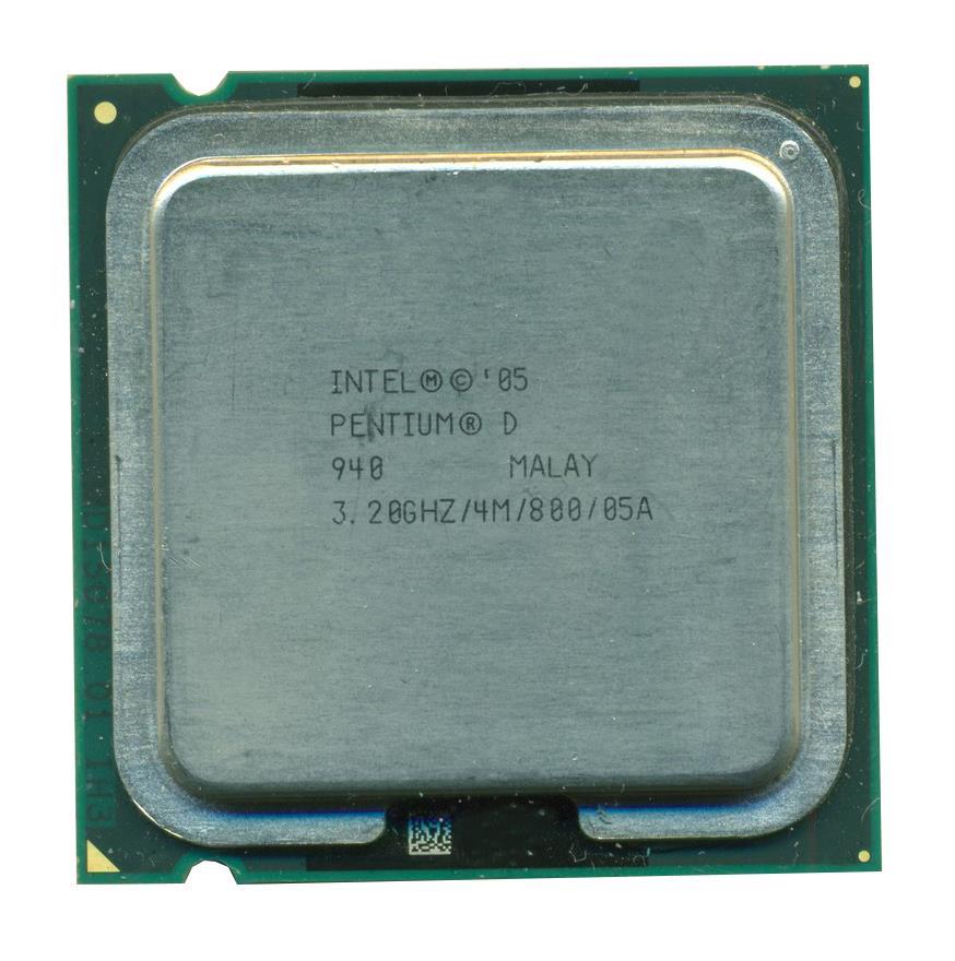 410117-B21 HP 3.20GHz 800MHz FSB 4MB L2 Cache Intel Pentium D 940 Dual Core Desktop Processor Upgrade