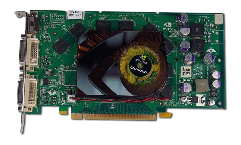 413109-001 HP Nvidia Quadro FX1500 256MB PCI-Express x16 Video Graphics Card