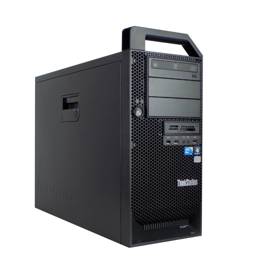 415598Z IBM Lenovo ThinkStation D20 4155 Desktop Pc Intel Xeon Quad Core Processor E5506 2.13 Ghz Processor 14GB Ram 5TB Hard Drive Dvd Gigabit Ethernet Windows Vista Business 32 (Refurbished)