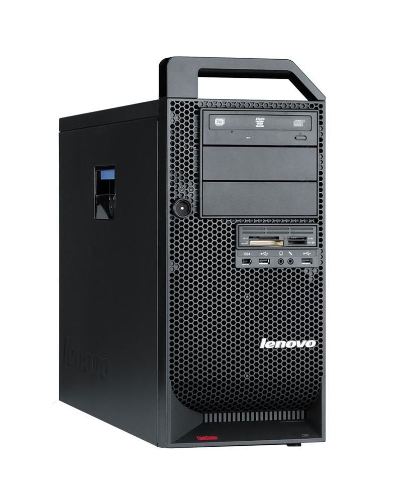 4158E5U Lenovo ThinkStation D20 Tower Workstation - 2 x Processors Supported - 1 x Intel Xeon X5677 Quad-core (4 Core) 3.46 GHz (Refurbished)