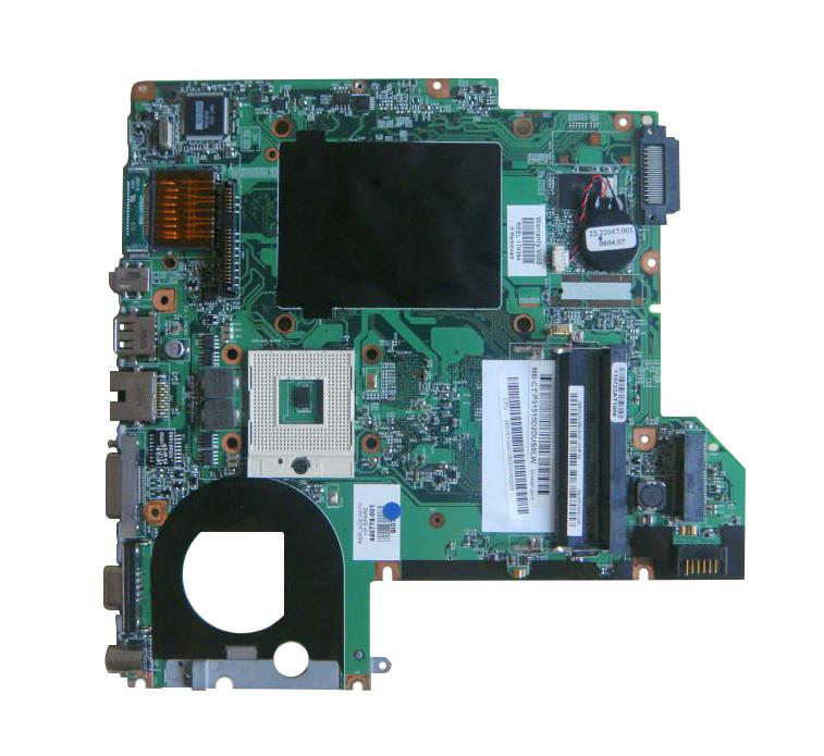 417037-001 HP System Board (MotherBoard) for Pavilion dv2000 and Presario V3000 Series Notebook PC (Refurbished)