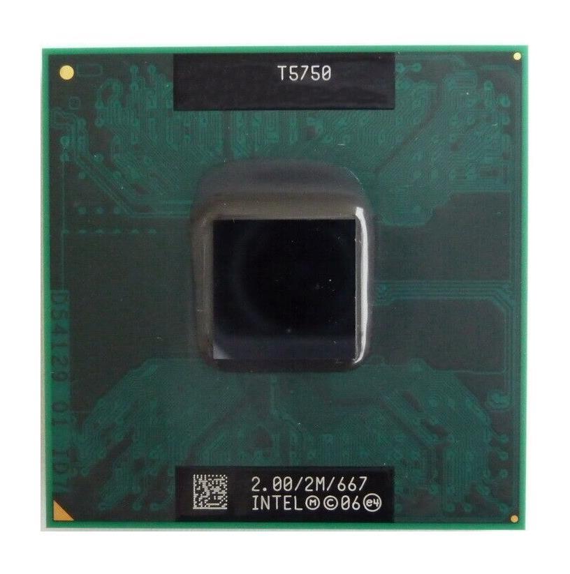 41A1013 IBM 2.00GHz 667MHz FSB 2MB L2 Cache Intel Core 2 Duo T5750 Mobile Processor Upgrade