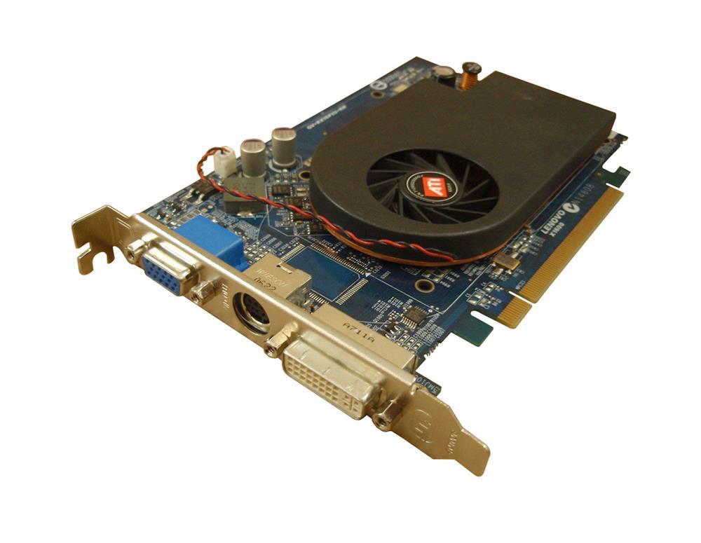 41A4073 IBM 256MB ATI X1600 Pro VGA DVI-I TV-Out PCI-e Dual Head Graphics Adapter (Tower models only)