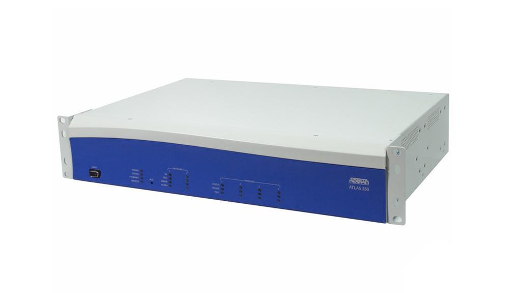 4200305L2 Adtran Atlas 550 Integrated Access Device 2x Network Module 4x Expansion Slot 1x T1 WAN 1x 10/100Base-TX LAN (Refurbished)