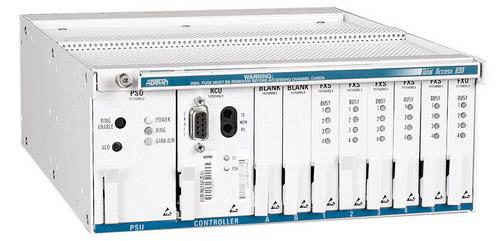 4200373L1#AC Adtran Total Access 850 Remote Access Server Chassis 1 x T1 WAN, 6 x FXS WAN 6 x 2 x Occupied (Refurbished)