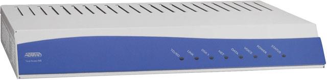4212916L1 Adtran Total Access 916 (2nd Gen) VoIP Multiservice Access Gateway 16 x FXS 1 x 1 x DSX-1 WAN 1 x T1/FT1 WAN 1 x 10/100Base-TX LAN (Refurbished)
