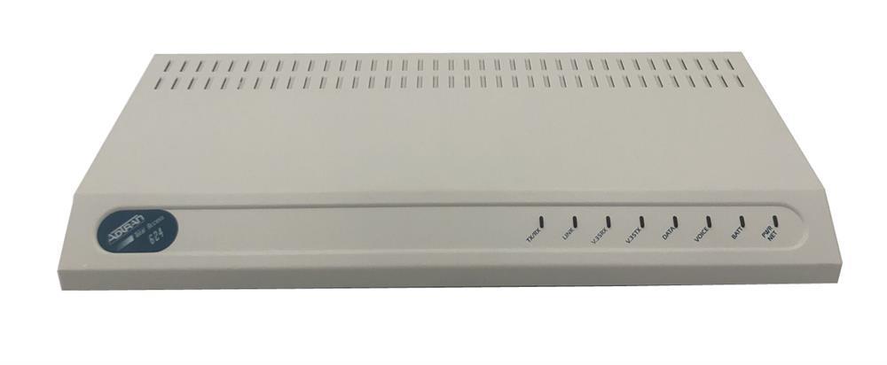 4213624L3#TDM Adtran Total Access 624 Integrated Services Router 1 x 10/100Base-TX LAN 1 x T1 WAN 1 x 16 x 8 x 1 x Serial WAN 1 x DSX-1 WAN (Refurbished)