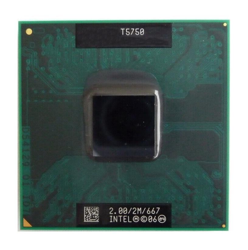 42W7864 IBM 2.00GHz 667MHz FSB 2MB L2 Cache Intel Core 2 Duo T5750 Mobile Processor Upgrade for ThinkPad R61 T61