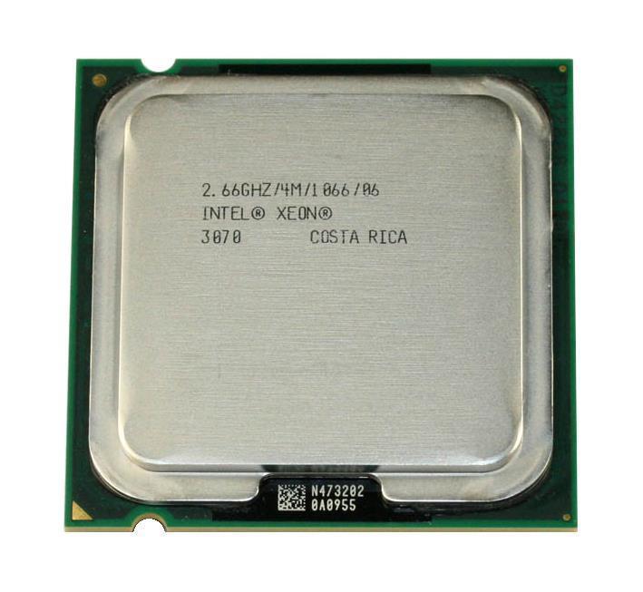 432739-B21 HP 2.66GHz 1066MHz FSB 4MB L2 Cache Intel Xeon 3070 Dual Core Processor Upgrade