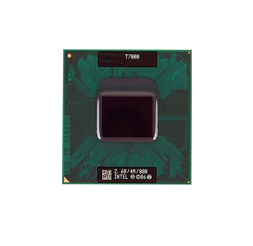 438103-101 HP 2.60GHz 800MHz FSB 4MB L2 Cache Intel Core 2 Duo T7800 Mobile Processor Upgrade