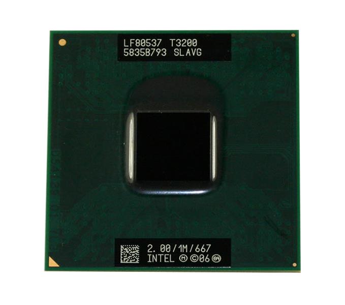 43N8360 IBM 2.00GHz 667MHz FSB 1MB L2 Cache Intel Pentium T3200 Dual Core Mobile Processor Upgrade