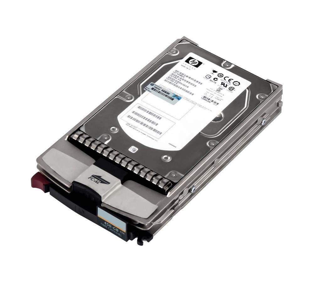 447186-003N HP 450GB 15000RPM Fibre Channel 4Gbps Dual Port Hot Swap 3.5-inch Internal Hard Drive