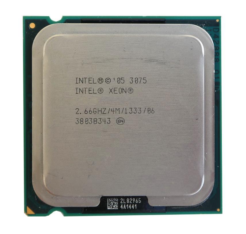 450131-L21 HP 2.66GHz 1333MHz FSB 4MB L2 Cache Intel Xeon 3075 Dual Core Processor Upgrade
