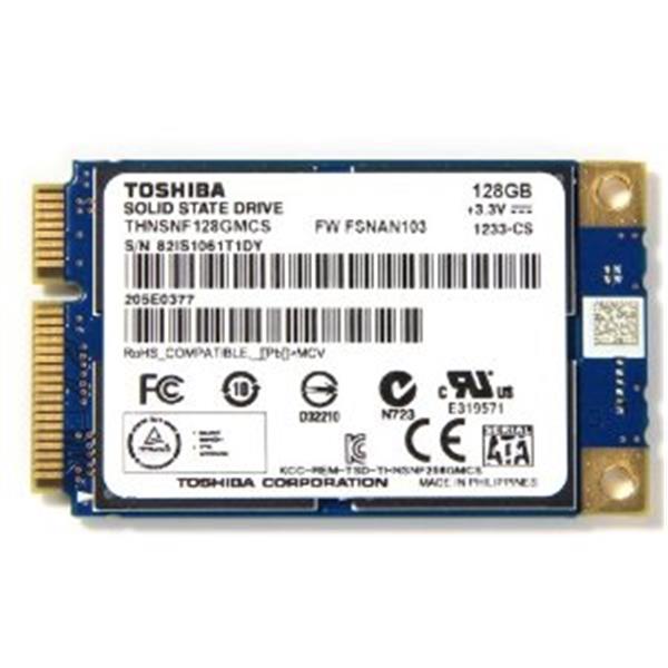 45N8399 Lenovo 128GB TLC SATA 6Gbps mSATA Internal Solid State Drive (SSD)