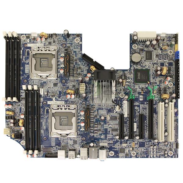 461439-001 HP System Board (MotherBoard) Intel Tylersburg-ws 2s Platform 1333MHz Front Side Bus Dual Tylersburg Ioh And Ich10r Controllers (Refurbished)