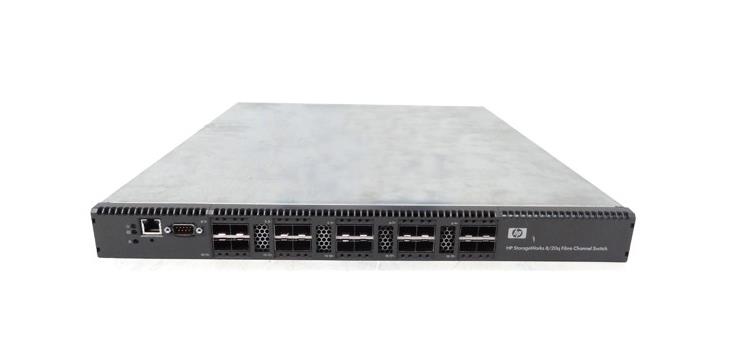 465713-001 HP 8GB 20-Ports Fibre Channel Switch for 8/20q (Refurbished)