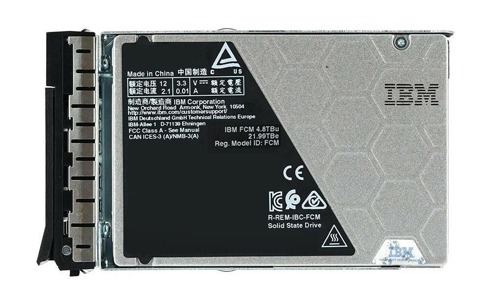 4662-AGSA IBM 4.8TB TLC PCI Express 3.0 x4 NVMe U.2 2.5-inch Internal Solid State Drive (SSD) FlashCore Module (FCM)