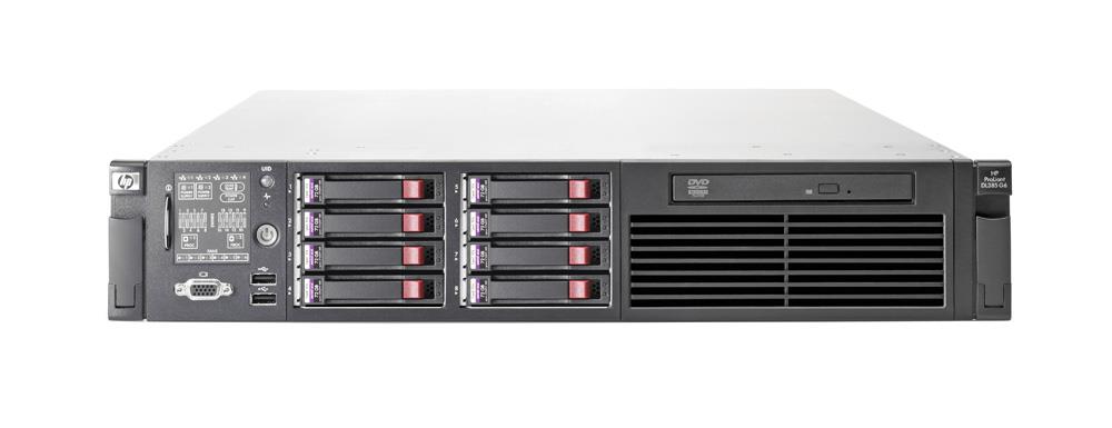 470065-213 HP Dl385 G6 Dual Processor Capable 1 X 2427 (2.2ghz) Six-core 1x4GB Hot Plug Sff Sas Diskless P410/256m 460w Ps DVD-RW (Refurbished)