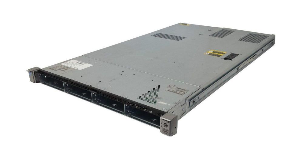 470065-739 HP ProLiant DL360e Gen8 Xeon E5-2407 2.2GHz 4-Core Processor 8GB PC3L-10600E Memory 1TB Hot Plug Drive 366i 1Gb 4 Ports Ethernet Adapter Dynamic Smart Array B120i/512MB FBWC Controller 460Watt Power Supply (Refurbished)