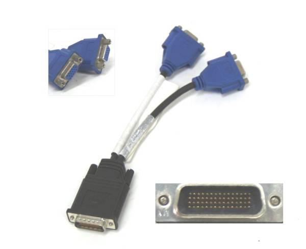 48P7587 IBM Display Adapter 60-Pin LFH DVI-I (F)