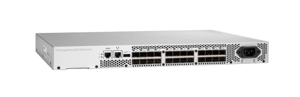 492291-001 HP 8-ports SFP Full Fabric (ff) Enabled San Ethernet Switch 1U Rackmoutable (8/8) (Refurbished)