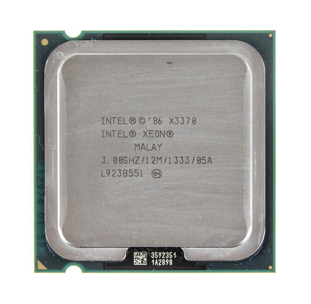 493256-L21#0D1 HP 3.00GHz 1333MHz FSB 12MB L2 Cache Intel Xeon X3370 Quad Core Processor Upgrade for ProLiant ML310 G5 Server