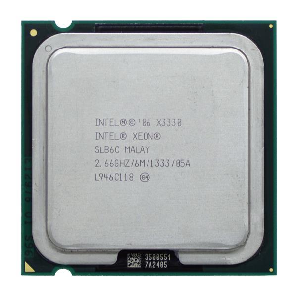493929R-001 HP 2.66GHz 1333MHz FSB 6MB L2 Cache Intel Xeon X3330 Quad Core Processor Upgrade